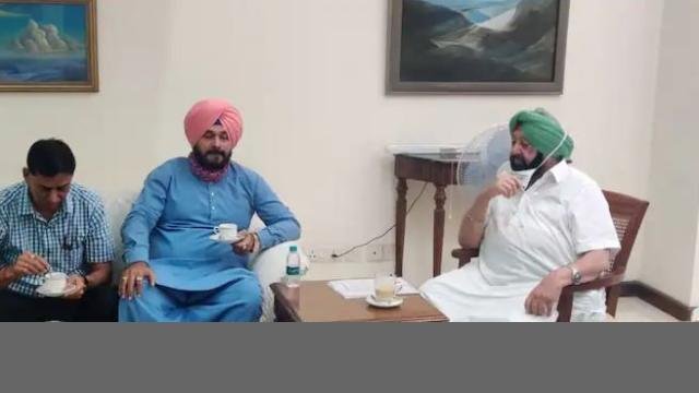 ਨਵਜੋਤ ਸਿੱਧੂ ਦੀ ਮੁਖ ਮੰਤਰੀ ਕੈਪਟਨ ਨਾਲ ਪਹਿਲੀ ਰਸਮੀ ਮੀਟਿੰਗ