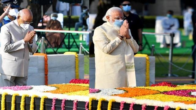 PM Modi ਨੇ ਰਾਜਘਾਟ ਜਾ ਕੇ ਦਿੱਤੀ