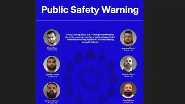 ਕੈਨੇਡਾ ਪੁਲਿਸ ਨੇ ਜਾਰੀ ਕੀਤੀ ਖ਼ਤਰ