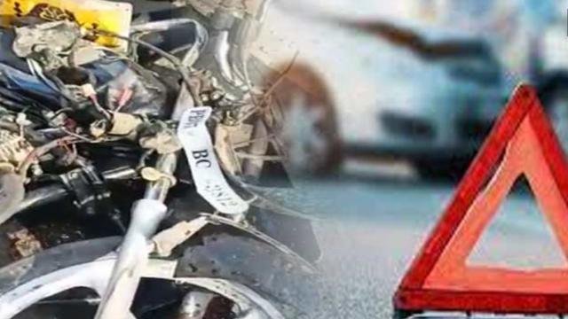 Accident- ਟਰੱਕ ਤੇ ਮੋਟਰਸਾਈਕਲ ਦੀ