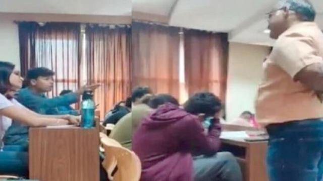 Viral Video- ਮੁਸਲਿਮ ਵਿਦਿਆਰਥੀ ਨ