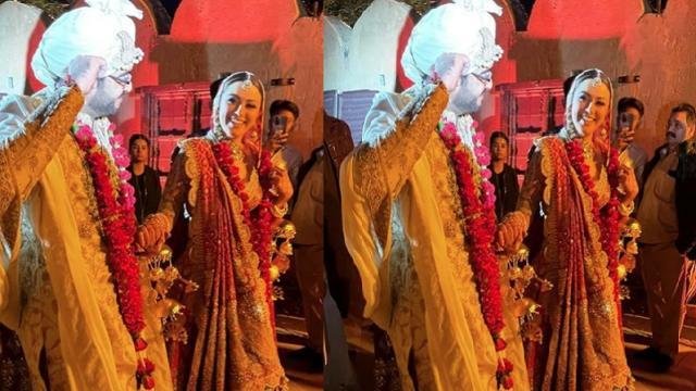 ਦੁਲਹਨ ਦੇ ਲੁੱਕ 'ਚ Hansika Motwani ਨੇ ਜਿੱਤਿਆ ਸਾਰਿਆਂ ਦਾ ਦਿਲ, ਸੋ