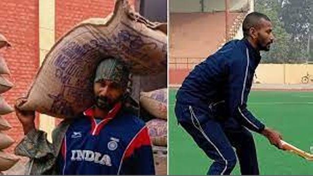 ਮਜ਼ਦੂਰੀ ਕਰਨ ਨੂੰ ਮਜਬੂਰ ਕੌਮੀ ਹਾਕੀ ਖਿਡਾਰੀ ਦੀ ਸੀਐੱਮ ਮਾਨ ਨੇ ਲਈ ਸਾ