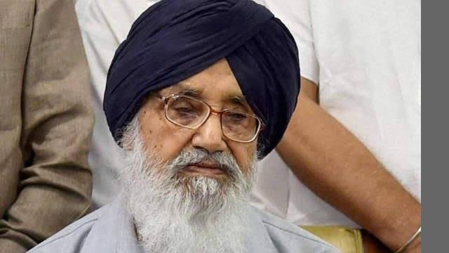 ਪੰਜਾਬ ਦੇ ਸਾਬਕਾ ਸੀਐਮ ਪ੍ਰਕਾਸ਼ ਸਿ
