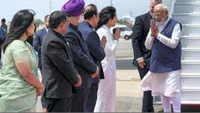 ਅਮਰੀਕਾ ਪੁੱਜਣ 'ਤੇ ਪ੍ਰਧਾਨ ਮੰਤਰੀ ਨਰਿੰਦਰ ਮੋਦੀ ਦਾ ਕੀਤਾ ਸਵਾਗਤ