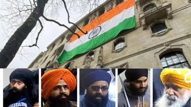 ਲੰਡਨ ‘ਚ ਭਾਰਤੀ ਹਾਈ ਕਮਿਸ਼ਨ ‘ਤੇ ਹ