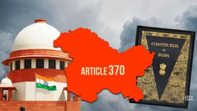 ਧਾਰਾ 370 ਦੇ ਮੁੱਦੇ 'ਤੇ ਸੁਪਰੀਮ ਕ