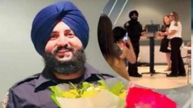 ਕੈਨੇਡੀਅਨ ਪੁਲਿਸ 'ਚ ਪੰਜਾਬੀ ਨੌਜਵਾ