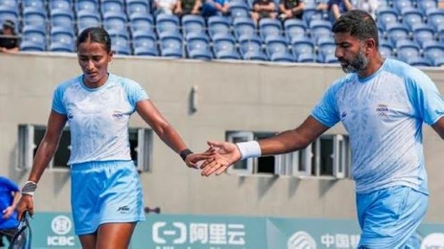 Asian Games - ਮਿਕਸਡ ਡਬਲਜ਼ ਟੈਨਿ