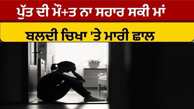 ਪੁੱਤ ਦੀ ਮੌ+ਤ ਨਾ ਸਹਾਰ ਸਕੀ ਮਾਂ,