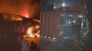 Terrible accident in Punjab -