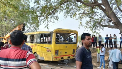 Haryana bus accident- ਹਾਦਸੇ 'ਚ