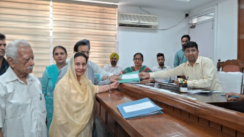 ਪੰਜਾਬ ਲੋਕ ਸਭਾ ਚੋਣਾਂ 2024- ਪਟਿਆਲਾ ਤੋਂ ਭਾਜਪਾ ਉਮੀਦਵਾਰ ਪ੍ਰਨੀਤ ਕੌ