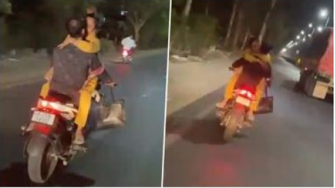 Viral video- ਪ੍ਰੇਮੀ ਨੇ ਚਲਦੀ ਬਾ