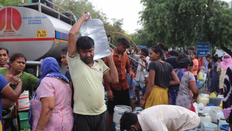 Water crisis in Delhi - ਦਿੱਲੀ
