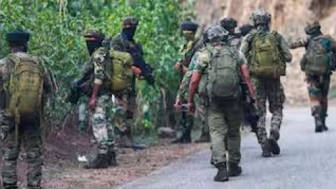Firing in jammu kashmir - ਸੁਰੱਖਿਆ ਬਲਾਂ ਤੇ ਅੱਤਵਾਦੀਆਂ ਵਿਚਾਲੇ ਮ