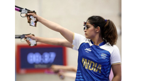 Manu Bhaker - ਪੈਰਿਸ ਓਲੰਪਿਕ 'ਚ