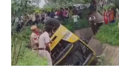 Banswara School Bus Accident - ਬੱਚਿਆਂ ਨਾਲ ਭਰੀ ਸਕੂਲ ਬੱਸ ਨਹਿਰ