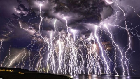 Lightning - ਅਸਮਾਨੀ ਬਿਜਲੀ ਡਿੱਗਣ