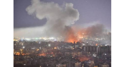 Israeli airstrikes - ਬੇਰੂਤ 'ਤੇ