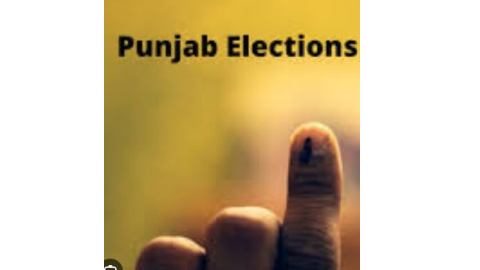 Punjab by-election- ਡੇਰਾ ਬਾਬਾ ਨਾਨਕ 'ਚ ਪੋਲਿੰਗ ਬੂਥ ਦੇ ਬਾਹਰ ਕਾਂ