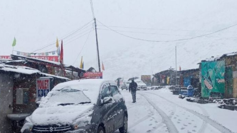 Himachal Pradesh Snowfall- 2 ਹ