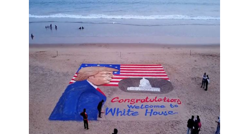 Sand artist ਸੁਦਰਸ਼ਨ ਪਟਨਾਇਕ ਨੇ