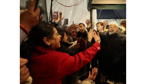America 'ਚ ਗੂੰਜੇ ਮੋਦੀ-ਮੋਦੀ ਦੇ ਨਾਅਰੇ, ਵਾਸ਼ਿੰਗਟਨ 'ਚ ਪ੍ਰਵਾਸੀ ਭਾ