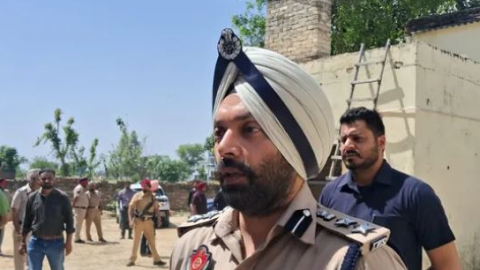 Patiala - ਪੁਲਿਸ ਚੌਕੀ ਬਾਦਸ਼ਾਹਪੁਰ ਨੇੜੇ ਹੋਇਆ ਜ਼ਬਰਦਸਤ ਧਮਾਕਾ; ਥਾਣੇ