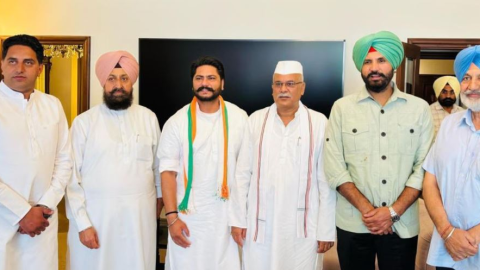 ਪੰਜਾਬ 'ਚ AAP ਨੂੰ ਝਟਕਾ - ਮੁੜ ਕਾਂਗਰਸੀ ਬਣਿਆ ਦਲਬੀਰ ਸਿੰਘ ਗੋਲਡੀ, ਭ