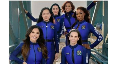 Katy Perry In Space- ਕੈਟੀ ਪੈਰੀ ਸਮੇਤ 6 ਔਰਤਾਂ ਨੇ ਪੁਲਾੜ ਯਾਤਰਾ ਕ