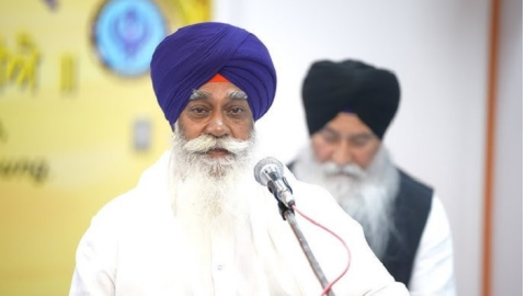 ਕੁਲਤਾਰ ਸਿੰਘ ਸੰਧਵਾਂ ਵੱਲੋਂ ਹਜ਼ੂਰੀ ਰਾਗੀ ਭਾਈ ਇੰਦਰਜੀਤ ਸਿੰਘ ਬੰਬੇ ਵ