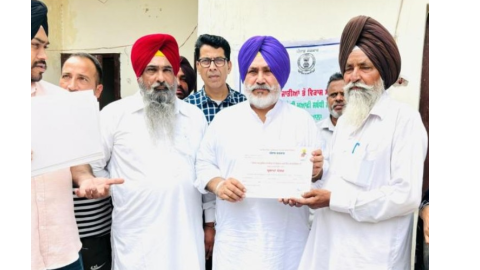 ਵਿਧਾਇਕ ਜੌੜਾਮਾਜਰਾ ਨੇ SC ਭਾਈਚਾਰੇ ਦੇ ਲਾਭਪਾਤਰੀਆਂ ਨੂੰ 1.36 ਕਰੋੜ ਰ