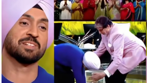 Amitabh Bachchan ਦੇ ਪੈਰ ਛੂਹਣ 'ਤੇ ਵਿਵਾਦ- Diljit Dosanjh ਨੂੰ S