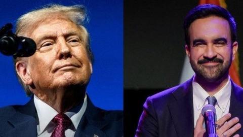 Donald Trump–Zohran Mamdani ਦੀ