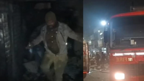 Punjab Breaking - ਰਬੜ ਫੈਕਟਰੀ ਬਣੀ ਅੱਗ ਦਾ ਗੋਲਾ; ਦੂਰ ਤੱਕ ਦਿਖੇ ਧ