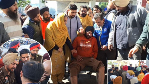 Ludhiana ’ਚ ਸਿੱਖ ਟੈਕਸੀ ਡਰਾਈਵਰ 'ਤੇ ਤਸ਼ੱਦਦ - ਸ੍ਰੀ ਅਕਾਲ ਤਖ਼ਤ ਸਾਹ