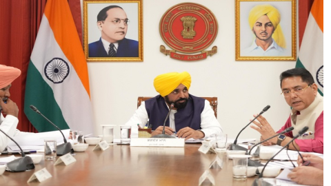 CM ਮਾਨ ਦੀ ਅਗਵਾਈ ‘ਚ ਪੰਜਾਬ ਕੈਬਨਿਟ ਦੀ ਬੈਠਕ ਅੱਜ, ਕਈ ਅਹਿਮ ਫੈਸਲਿਆਂ