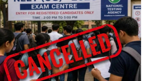 NEET 2026 ਦੀ ਪ੍ਰੀਖਿਆ ਰੱਦ, ਪੇਪਰ