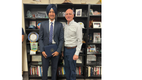 ਅਮਰੀਕੀ ਏਅਰ ਫੋਰਸ ਅਕੈਡਮੀ ਵਿੱਚ ਦਾਖਲਾ ਲੈਣ ਵਾਲੇ ਪਹਿਲੇ ਕੇਸਧਾਰੀ ਸਿੱ