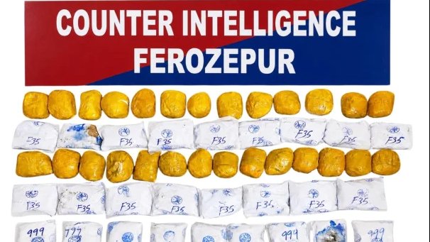 ਫਿਰੋਜ਼ਪੁਰ 'ਚ 30 ਕਿੱਲੋ ਹੈਰੋਇਨ ਸ