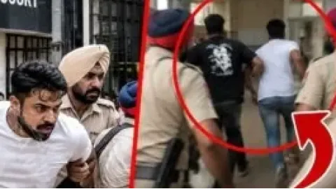 ਜਾਲੰਧਰ ਕੋਰਟ ਵਿੱਚ ਪੁਲਿਸ ਨੂੰ ਵੇਖਦੇ ਹੀ ਗੈਂਗਸਟਰਾਂ ਨੇ ਕੀਤੀ ਭੱਜਣ ਦ