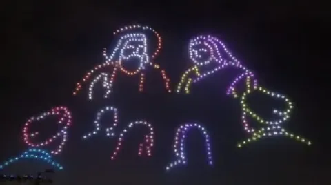 ਅਮਰਗੜ੍ਹ 'ਚ 500 ਡਰੋਨਾਂ ਨਾਲ ਰੌਸ਼