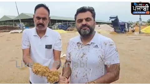 ਮੀਂਹ ਨੇ ਮੰਡੀਆਂ ’ਚ ਭਿੱਜਾਈ ਕਣਕ,