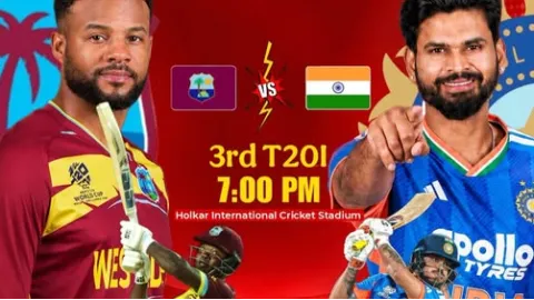 IND vs WI: ਭਾਰਤ ਨੇ ਤੀਜੇ ਟੀ-20